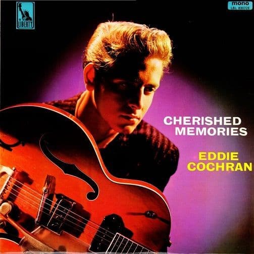 EDDIE COCHRAN Cherished Memories Vinyl Record LP Liberty 1967.