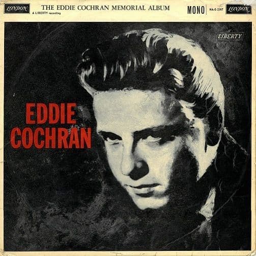 EDDIE COCHRAN The Eddie Cochran Memorial Album Vinyl Record LP London 1961