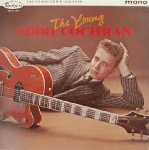 EDDIE COCHRAN The Young Eddie Cochran Vinyl Record LP RockStar 1982