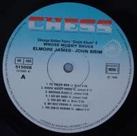 ELMORE JAMES / JOHN BRIM Whose Muddy Shoes Vinyl Record LP French Chess