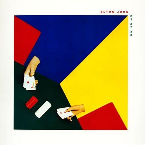 ELTON JOHN 21 At 33 Vinyl Record LP Rocket 1980