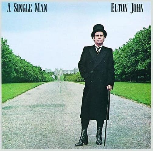 ELTON JOHN A Single Man Vinyl Record LP Rocket 1978