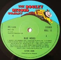 ELTON JOHN Blue Moves Vinyl Record LP Rocket 1976.