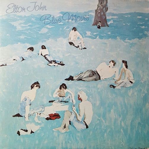 ELTON JOHN Blue Moves Vinyl Record LP Rocket 1976.