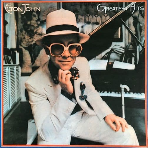 ELTON JOHN Greatest Hits Vinyl Record LP DJM 1976