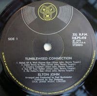 ELTON JOHN Tumbleweed Connection Vinyl Record LP DJM 1970