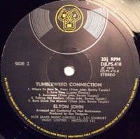 ELTON JOHN Tumbleweed Connection Vinyl Record LP DJM 1970