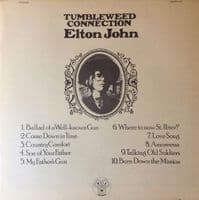ELTON JOHN Tumbleweed Connection Vinyl Record LP DJM 1970
