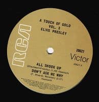 ELVIS PRESLEY A Touch Of Gold Volume 3 EP Vinyl Record 7 Inch Australian RCA Victor 1984 Tan Reissue