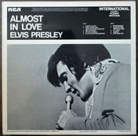 ELVIS PRESLEY Almost In Love Vinyl Record LP RCA International 1970