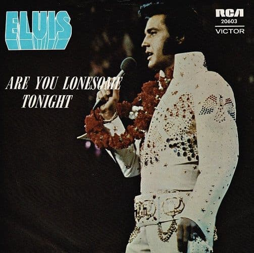 ELVIS PRESLEY Are You Lonesome Tonight EP Vinyl Record 7 Inch Australian RCA Victor 1978 20603 Tan