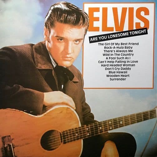 ELVIS PRESLEY Are You Lonesome Tonight Vinyl Record LP Camden 1982