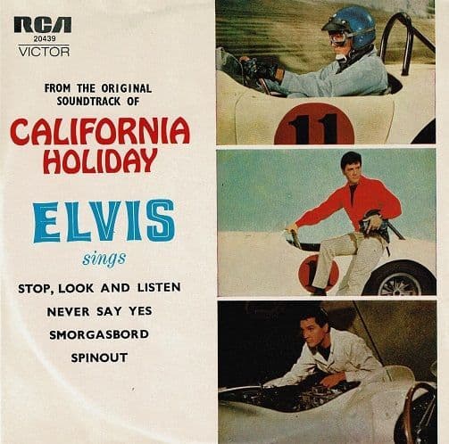 Elvis Presley CALIFORNIA HOLIDAY UK盤mono Elvis Presley – California Holiday – Vinyl (LP, Album + 2