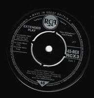 ELVIS PRESLEY Collectors Gold EP Vinyl Record 7 Inch RCA 1982 UK Issue RCX 3 Extended Play 45rpm