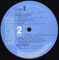 ELVIS PRESLEY Double Dynamite Vinyl Record LP Camden 1980