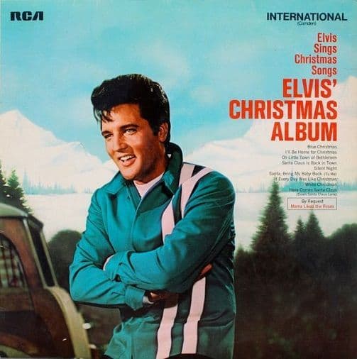 ELVIS PRESLEY Elvis' Christmas Album Vinyl Record LP RCA International 1970