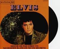 ELVIS PRESLEY Elvis EP Vinyl Record 7 Inch RCA Victor 2001 Limited Edition International Pic Sleeve
