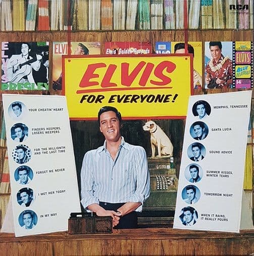 ELVIS PRESLEY Elvis For Everyone! Vinyl Record LP RCA International