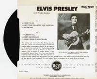 ELVIS PRESLEY Elvis Presley EP Vinyl Record 7 Inch RCA 1982 UK 45 Reissue RCX 7200 Picture Sleeve