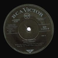 ELVIS PRESLEY Elvis Presley EP Vinyl Record 7 Inch RCA Victor 2001 Limited Edition Picture Sleeve