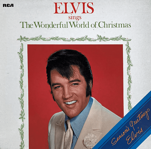 ELVIS PRESLEY Elvis Sings The Wonderful World Of Christmas Vinyl Record LP RCA 1979