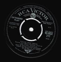 ELVIS PRESLEY Follow That Dream EP Vinyl Record 7 Inch RCA Victor 1963 45-RCX 211 UK Original Press