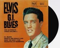 ELVIS PRESLEY G.I. Blues The Alternate Takes Vol. 2 EP Vinyl Record 7 Inch RCA 1982 UK Issue RCX 2