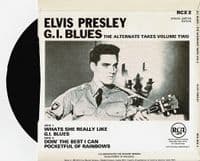 ELVIS PRESLEY G.I. Blues The Alternate Takes Vol. 2 EP Vinyl Record 7 Inch RCA 1982 UK Issue RCX 2