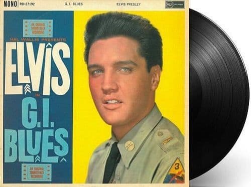 Elvis Presley G.I. Blues UK(英)盤LP Mono深溝 Elvis Presley G.I. Blues UK Vinyl LP — RareVinyl.com