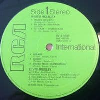 ELVIS PRESLEY Harem Holiday Vinyl Record LP RCA International