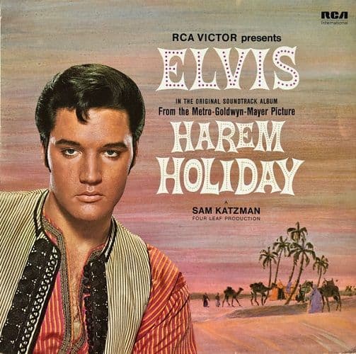 ELVIS PRESLEY Harem Holiday Vinyl Record LP RCA International