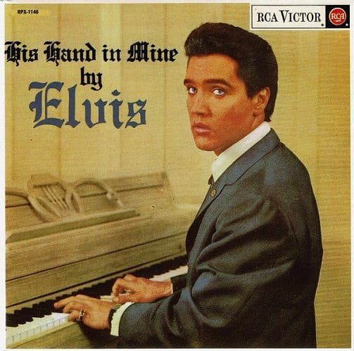 ELVIS PRESLEY His Hand In Mine EP Vinyl Record 7 Inch RCA Victor 2001 Limited Edition Picture Sleeve