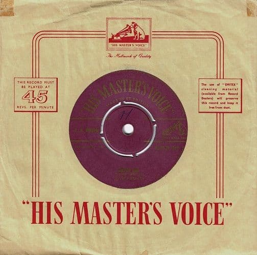 ELVIS PRESLEY Hound Dog Vinyl Record 7 Inch HMV 1956