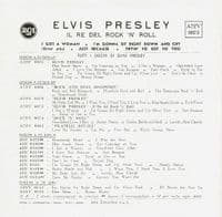 ELVIS PRESLEY Il Re Del Rock 'N' Roll EP Vinyl Record 7 Inch RCA Victor 2001 Ltd Edition Pic Sleeve