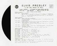 ELVIS PRESLEY Il Re Del Rock 'N' Roll EP Vinyl Record 7 Inch RCA Victor 2001 Ltd Edition Pic Sleeve