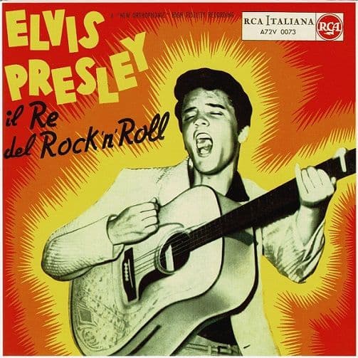 ELVIS PRESLEY Il Re Del Rock 'N' Roll EP Vinyl Record 7 Inch RCA Victor 2001 Ltd Edition Pic Sleeve