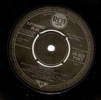 ELVIS PRESLEY Kid Galahad EP Vinyl Record 7 Inch RCA 1982 UK Reissue RCX 7197 Extended Play 45rpm