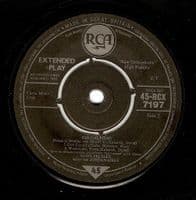 ELVIS PRESLEY Kid Galahad EP Vinyl Record 7 Inch RCA 1982 UK Reissue RCX 7197 Extended Play 45rpm