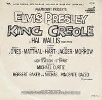 ELVIS PRESLEY King Creole Vol. 1 EP Vinyl Record 7 Inch Australian RCA Victor 1978 Pic Sleeve 20146