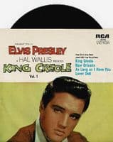 ELVIS PRESLEY King Creole Vol. 1 EP Vinyl Record 7 Inch Australian RCA Victor 1978 Pic Sleeve 20146