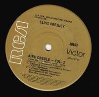 ELVIS PRESLEY King Creole Vol. 2 EP Vinyl Record 7 Inch Australian RCA Victor 1980 Pic Sleeve 20163