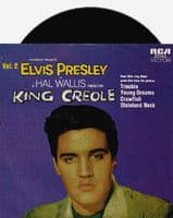 ELVIS PRESLEY King Creole Vol. 2 EP Vinyl Record 7 Inch Australian RCA Victor 1980 Pic Sleeve 20163