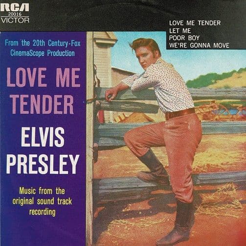 ELVIS PRESLEY Love Me Tender EP Vinyl Record 7 Inch Australian RCA Victor
