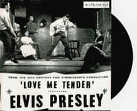 ELVIS PRESLEY Love Me Tender EP Vinyl Record 7 Inch RCA Victor 2001 Limited Edition Picture Sleeve