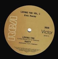ELVIS PRESLEY Loving You Vol. 1 EP Vinyl Record 7 Inch Australian RCA Victor 1975 Pic Sleeve 20101
