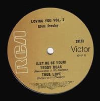 ELVIS PRESLEY Loving You Vol. 1 EP Vinyl Record 7 Inch Australian RCA Victor 1975 Pic Sleeve 20101