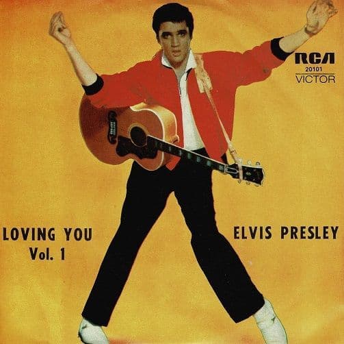 ELVIS PRESLEY Loving You Vol. 1 EP Vinyl Record 7 Inch Australian RCA Victor 1975 Pic Sleeve 20101