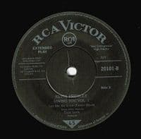 ELVIS PRESLEY Loving You Vol. 1 EP Vinyl Record 7 Inch RCA Victor 2001 Limited Edition Pic Sleeve