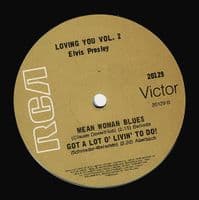 ELVIS PRESLEY Loving You Vol. 2 EP Vinyl Record 7 Inch Australian RCA Victor 1975 Pic Sleeve 20129