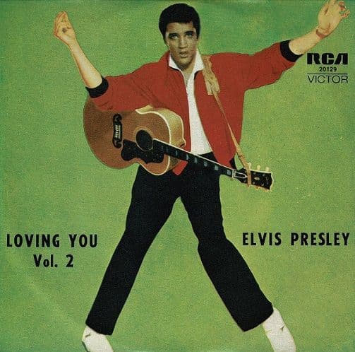 ELVIS PRESLEY Loving You Vol. 2 EP Vinyl Record 7 Inch Australian RCA Victor 1975 Pic Sleeve 20129